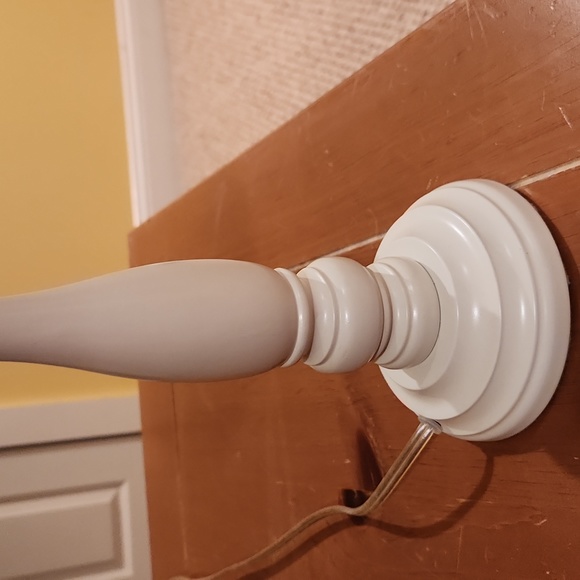 Pottery Barn Kids Accents Pottery Barn Candlestick Lamp Red And